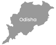 Odisha Travel Map