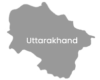 Uttarakhand Travel Map