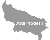 Uttar Pradesh Travel Map