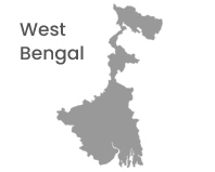 West Bengal Travel Map